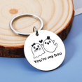 thumbnail image 6 of Funny Husband Christmas Gifts for Him Her Halloween Boo Keychain for Couples Cute Stuff Boo Basket Stuffers for Adults Valentines Day Gifts for Boyfriend Christmas Gifts, 6 of 6