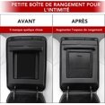 thumbnail image 2 of Tesla Modèle 3 Modèle Y Console Centrale Organisateur Accoudoir Boîte de Rangement Cachée, 2 of 2
