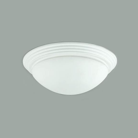 4.5" Height Ceiling Lamp in White-Color:White,Finish:White,Style:Hospitality Contract Lighting,Wattage:75WX2