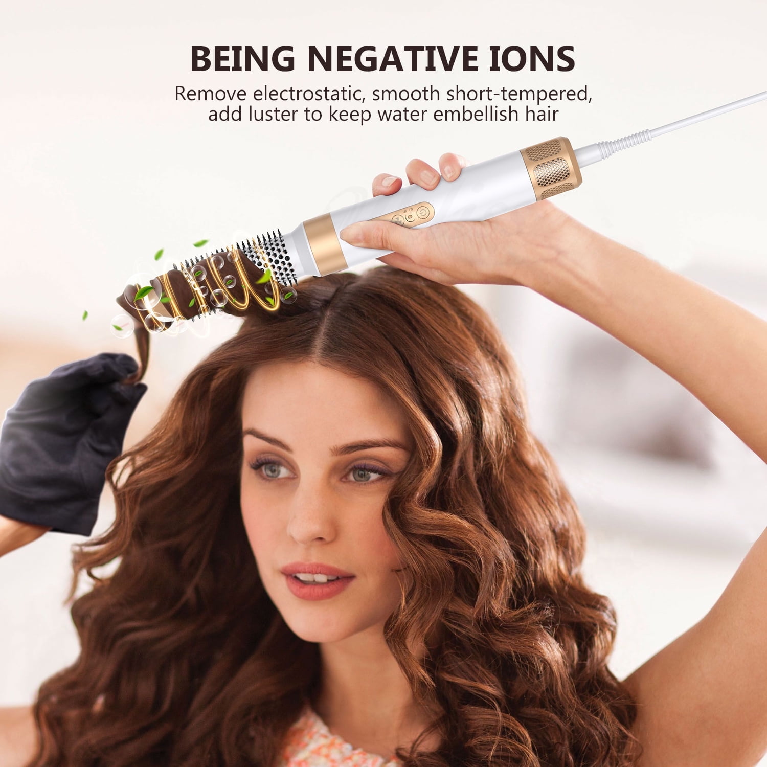 Hair Dryer 7-in-1 Hair Styler Tools Complete Set Salon Brushless Motor 110000rpm Professional Blower Dryerr With Comb