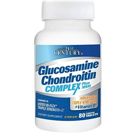 21st Century Glucosamine Chondroitin Complex , 80 Each