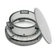 thumbnail image 3 of Embudo dosificador de repuesto de 54 mm, anillos dosificadores de café herméticos y a prueba de fugas. con pantalla de puck, 3 of 9