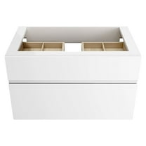 American Standard 8726.033 Studio S 33" Single Wall Mounted Wood Vanity Cabinet Only -