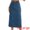 Vintage Blue, variant on Women's Denim Ripped Holes Back Slit Midi Jean Skirts XX-Large Light Blue