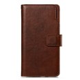 thumbnail image 3 of Allytech Galaxy S20 Ultra Case 6.9", Premium PU Leather 9 Cards Slots Book Style Magnetic Clasp Pocket Purse Folio Flip Kickstand Shockproof Cover for Samsung Galaxy S20 Ultra,Brown, 3 of 10