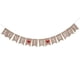 thumbnail image 1 of Banderines de arpillera con diseño de cola de golondrina de 2,8 m con la frase "Love Is Sweet", para colgar en fiestas de bodas., 1 of 5