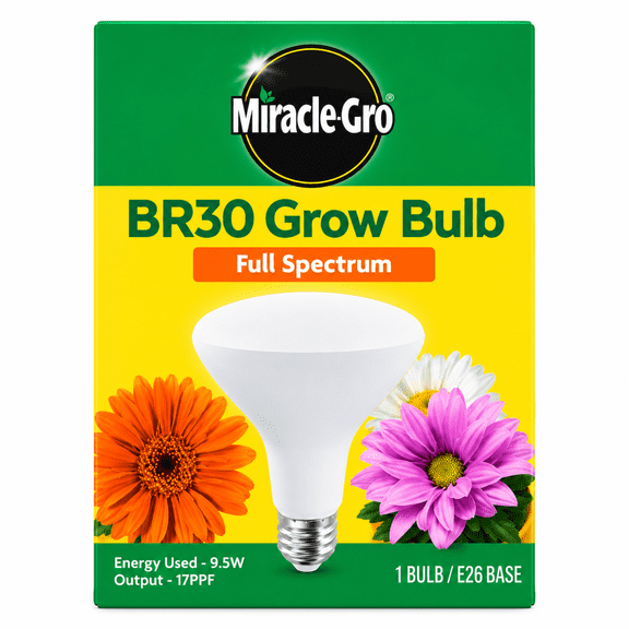 Miracle-Gro BR30 9.5W Grow Bulb
