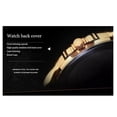thumbnail image 2 of Reloj Para Hombre Elegante Acero Vidrio Malubero Fondo Negro, 2 of 2