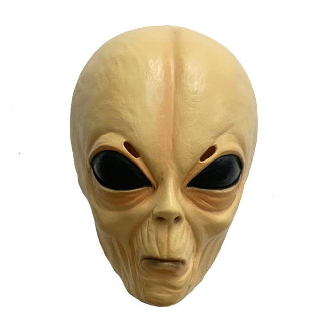 Máscara de cosplay Big Eye Alien de látex para fiesta de Halloween