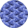 thumbnail image 1 of Ahgly Company Tapis d'Intérieur Lavables en Machine, Ronds de Transition Bleu Ciel, Ronds de 8', 1 of 7