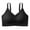 Black, variant on Bigersell Wireless Bralette for Women Lace V-Neck Full-Coverage Bras Back Hook and Eye Bra Closure Ladies Push-up Padded Bras No Underwire Comfy Bra Everyday Wire-Free Sports Bras Beige M