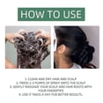 thumbnail image 5 of Black Hair Spray Dense Nourishing Roots Shine Smooth Natural Black Hair Cover White Hair Conditioner Spray, 5 of 5