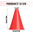 thumbnail image 2 of Zkca 7 Inch Cones Sports, 10 PCS Soccer Cones, Marker Cones for Basketball Football Sports Agility Training, and Multi-Sport Activities, Ideal for Sports Training, Games, and Kid's Home A417, 2 of 7