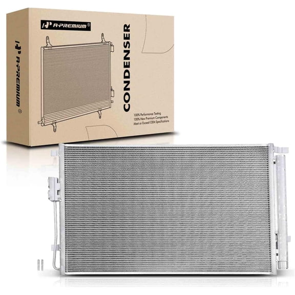 A-Premium Air Conditioning A/C Condenser Compatible with Kia Sorento 2019 2020 V6 3.3L, Replace# 30166, 97606C5600