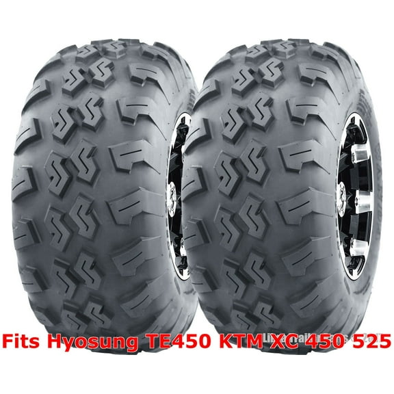 2 ATV Tires 21x7-10 21x7x10 Hyosung TE450 KTM XC 450 525 front P3018