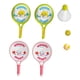 thumbnail image 4 of 2 piezas de raqueta de bádminton para niños juguete deportivo con pelota y volante juguete interactivo regalo raqueta de bádminton para niños césped Contiene 3 bolas, 4 of 8