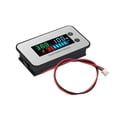 thumbnail image 3 of Voltímetro de 7-100V, medidor de voltaje, , probador Digital, medidor de temperatura profesional, probador de batería para cicleta y coche B Alarma de temperatura IPX7, 3 of 8