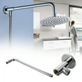 thumbnail image 5 of Yesbay Shower Head Stainless Steel Mount Base Extension Pipe Arm Bathroom Accessories-Shower Arm, 5 of 7