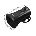 thumbnail image 3 of 2pcs Bike Horn Universal Bicycle Bell Loud Sound Electric Bike Bell Bike Handlebar Mount Horn, 3 of 5