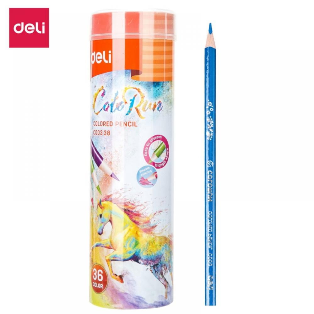 MELLCO Colored Pencils, 36 Colors, Soft, Highly-Pigmented, Wax-Based Core Pencil Crayons, Art Supplies For Adults & Teens