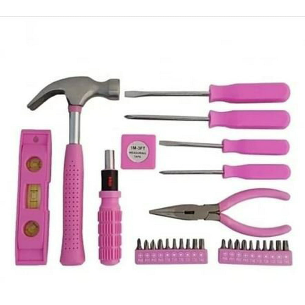 Real tools. Женские инструменты. Розовый набор инструментов. Набор инструментов для женщин розовый. Женщина с инструментом.