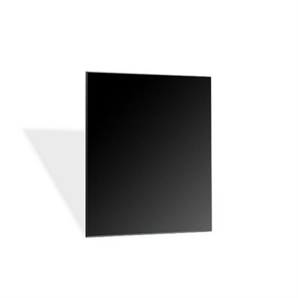 Panneau de Chauffage Ember Verre Noir Sans Cadre