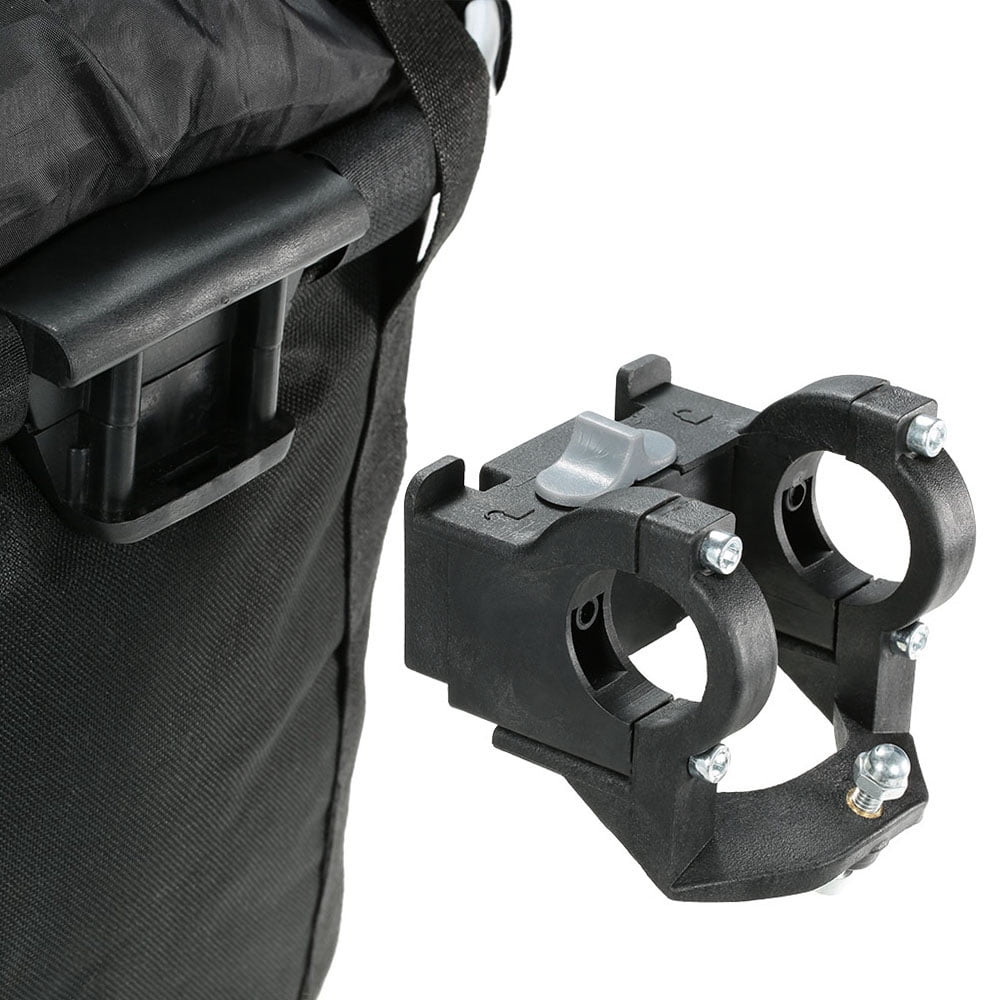 AREALER Bike Detachable Cycle Front Canvas Basket Carrier Bag Carrier Aluminum Alloy Frame