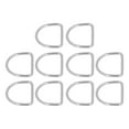 thumbnail image 4 of Demi-Anneaux, 10 Pcs Anneaux en Métal Inoxydable 316 Demi-Anneaux Performance Fiable, 4 of 8