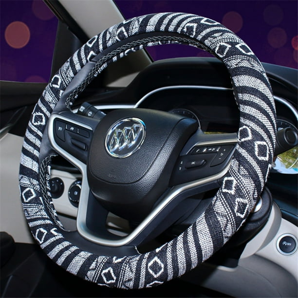 1Piece (Type E, about 38cm) Ethnic Style Steering Wheel Cover Bohemian