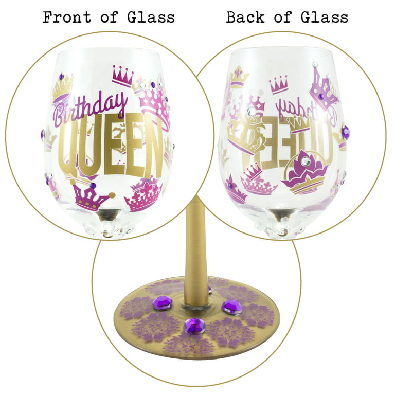 Funny Personalized Wine Glasses - Engraved Fun and Cute Novelty