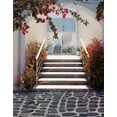 thumbnail image 1 of BSDHOME Fond de Pierre en Polyester Fleurs Rouges Arbre Décors de Photographie Accessoires Photo Studio 5x7ft, 1 of 2