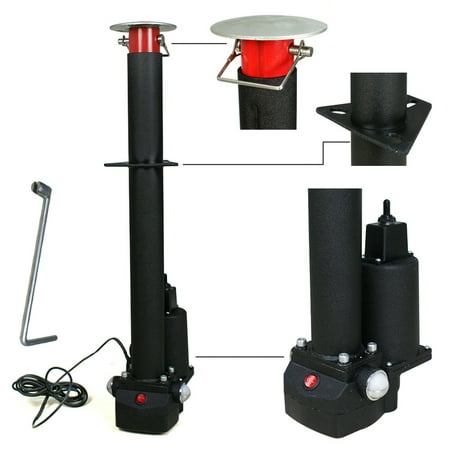 Zeny 12V 3500 lbs Electric Power Tongue Jack RV Boat Jet Ski A-Frame Trailer Camper