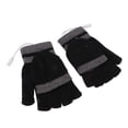thumbnail image 4 of Guantes Calefactores Con Dedos Completos Y Medios, Guantes Eléctricos Lavables Para Ordenador Portátil, Suaves Y Cómodos Para Exteriores, 4 of 7