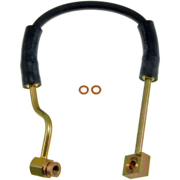 Dorman H38629 Front Driver Side Brake Hydraulic Hose for Specific Ford Models Fits select: 1989 FORD RANGER, 1989-1990 FORD BRONCO II