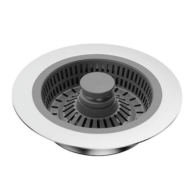 Colador De Desagüe Para Fregadero De Cocina, Atrapapelos De Metal, Suministros De Repuesto, Juego De Tapón De Fregadero C Conjunto C
