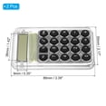 thumbnail image 2 of Uxcell Desktop Calculator, 2 Pack 8 Digit Mini Pocket Portable Desk Calculator Standard Function Style 1, Black, 2 of 5