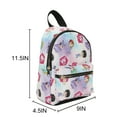 thumbnail image 3 of KPop Demon Hunters Chibi Saja 9" Adult Blue & Pink Mini Backpack, 3 of 7