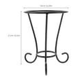 thumbnail image 2 of Masteelf Garden Sphere Stand Metal Gazing Stand Outdoor Decorative Base Gazing Display Rack Crystal Holder Sphere Base, 2 of 8