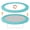 Seafoam Green, variant on Exacme Upgraded Double-Sided Trampoline Pad 8 10 12 14 15 16ft, Replacement Safety Spring Cover, Waterproof Tear-Resistant