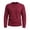Red_01, variant on Men's Long Sleeve Henley Shirts 3 Button Spring Casual Tshirts Comfy Crew Neck Soft Basic Tops Red S