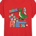 thumbnail image 3 of Disney - Toy Story - Skateboard Rex - Juniors Ideal Flowy Muscle T-Shirt, 3 of 4