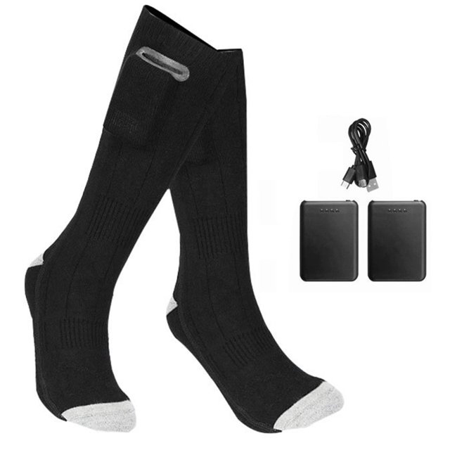 Calcetines Calefactores Calefactables Eléctricos 3 Modos Con Estuche Batería para Hombres Y Mujeres
