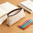 thumbnail image 5 of AYktou Pencil Case Pencil Bag Makeup Bag for Purse, Waterproof & Stain-Resistant Stationery Storage Case, Portable Large Capacity Pencil Pouch Travel Makeup Brush Bag, Floral Pen Bag for Home Office, 5 of 7