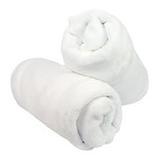 Cozy Fleece Micro Plush Crib Sheets, White