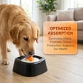 thumbnail image 4 of Slow Feeder Dog Bowl for Bone Broth & Yogurt with Rolling Ball, Non-Slip Enrichment, 4 of 6