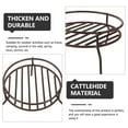 thumbnail image 3 of HORIALENCE Universal Stove Rack Iron Wok Support Stand Brown 1Pcs, 3 of 6