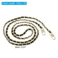 thumbnail image 2 of Uxcell 55 Inch Purse Chain Strap, Bag Chains Shoulder CrossBody Replacement for Handbags, Black/Gold, 2 of 5