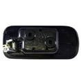 thumbnail image 2 of PT Auto Warehouse HO-2572MAFRK - Inner Interior Inside Door Handle, Black Housing with Chrome Lever - 4-Door Sedan, without Power Lock Hole, Passenger Side Front Fits select: 2002-2005 HONDA CIVIC, 2 of 2