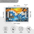 thumbnail image 5 of Jeiento Hawaii Palm Tree Golf Cart Seat Covers Golf Cart Seat Blanket Covers Golf Cart Seat Towel Fits for More 2 Person Seats Golf Carts, 5 of 5
