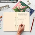 thumbnail image 4 of FORMRS 1-Subject Spiral Notebook 8" x 5" College Ruled 60 Refillable Sheet A5 Hard Cover, Floral Vase, 4 of 7